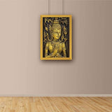 ArtzFolio Lord Buddha Image Paper Poster Frame | Top Acrylic Glass