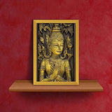 ArtzFolio Lord Buddha Image Paper Poster Frame | Top Acrylic Glass
