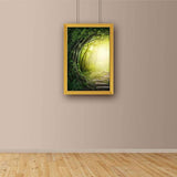 ArtzFolio Magic Road Paper Poster Frame | Top Acrylic Glass