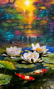 Lotus Painting