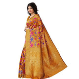 Justfashion Silk Cotton Saree (Rdbn1367_Multi-Coloured)