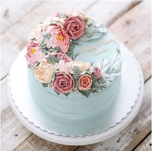 Lovely flowers Cake