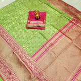 Stylish Art Silk Multicoloured  Saree With Blouse Piece